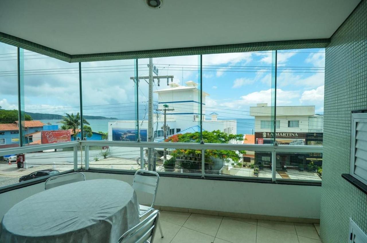 1006 - Apartamento com vista para o mar Bombinhas Exterior foto